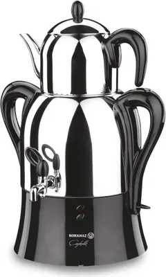 Produktbild von Korkmaz Caykolik Elektrische Teemaschine Samovar Schwarz A341-04