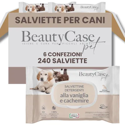 Immagine prodotto di Salviette Detergenti Animali Vaniglia & Cachemire - 240pz