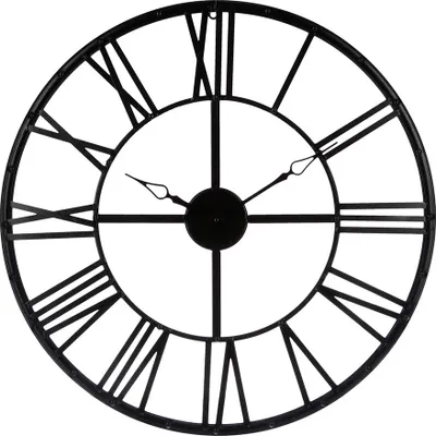 Produktbild von Eazy Living Wanduhr Ø 70 cm Filou Schwarz
