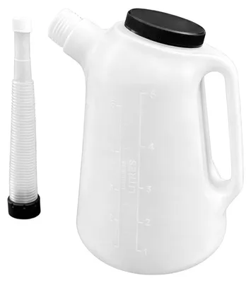 Imagen del producto de Contenedor de 5 litros para aceite, con tapón y tapa