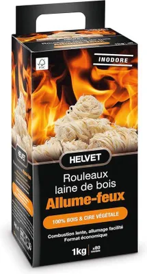 Produktbild von Ökologische Anzündwürfel für Kamin und Holzofen, 10 Min Brenndauer