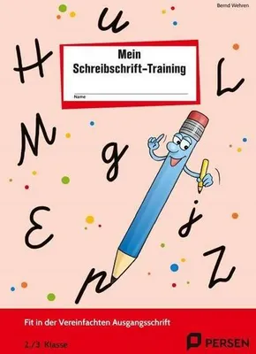 Obrázek produktu pro Das Schreibschrift-Training. Vereinfachte Ausgangsschrift