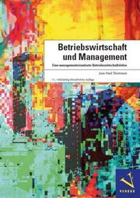 Produktbild von Betriebswirtschaft und Management