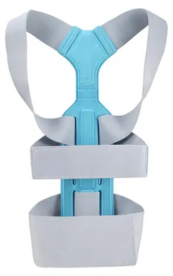 Produktbild von Haltungskorrektur, Wirbelsäule glätten, Buckelrücken-Glätteisen, hochelastisch, dünn, leicht, Universal-Klammer, S