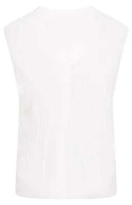 Image de Gilet CALEY pour femme - Blanc, XL