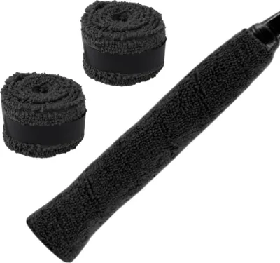 Produktbild von 2 Stück Tennisschläger-Griffband, Handtuch-Tennisschläger-Übergriffband, rutschfestes absorbierendes Griffband, Schläger-Übergriffband, Tiefblau