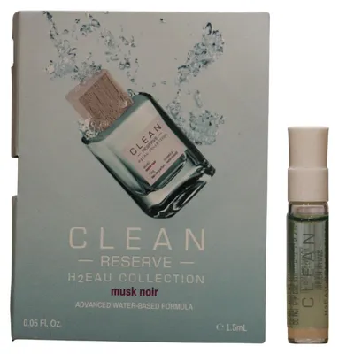Produktbild von Clean, H2Eau Musk Noir, Eau de Parfum, Unisex, 1,5 ml *Flä schchen