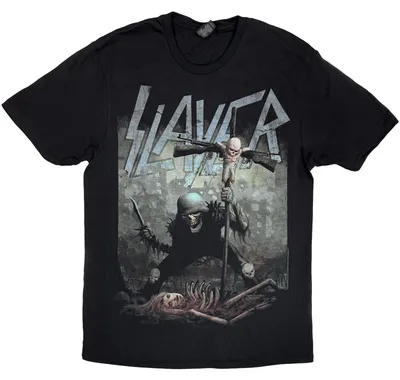 Produktbild von Slayer Soldier Cross Black L T-Shirt