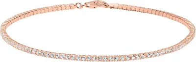 Produktbild von JEWLIX Armband 925er Silber rosévergoldet Zirkonia SB0293