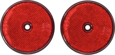 Immagine prodotto di Carpoint Riflettori rotondi Ø 70 mm rosso 2 pezzi