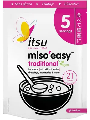 Produktbild von Itsu Traditionelle Miso Paste 105g – Authentische japanische Würzpaste