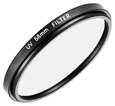 Image de INF Filtre HD MC UV 58mm verre AGC, protection pour hybrides et reflex