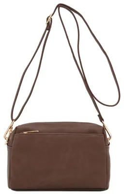 Produktbild von Kleine Crossbody Tasche mit Drei Reißverschlüssen