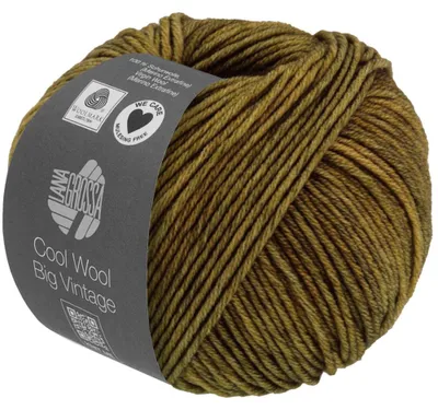 Produktbild von Lana Grossa - Cool Wool Big Vintage 7181 dunkeloliv