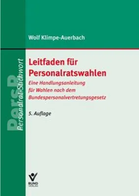 Immagine prodotto di Leitfaden für Personalratswahlen