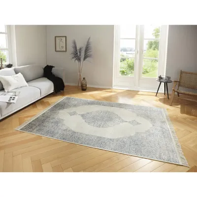 Image de Nouristan Teppich 160 cm x 230 cm Aminah Hamun Beige