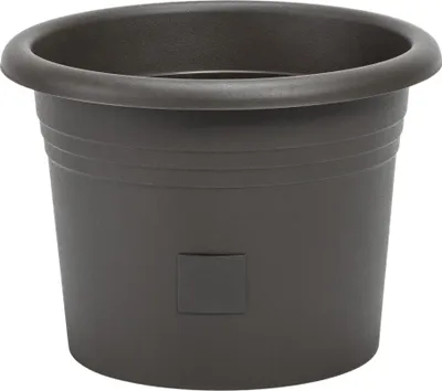 Zdjęcie produktu dla PLASTIA s.r.o. Doniczka samonawadniająca Narza, antracyt, średnica 35 cm