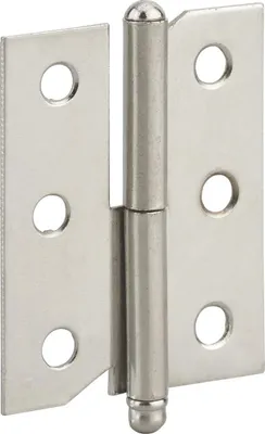 Image de Paumelle de porte de meuble / porte légère, 50x40mm, acier, gauche - THIRARD