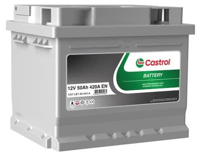 Produktbild von Castrol 12V 50Ah Autobatterie Starterbatterie