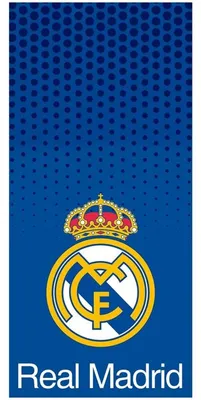 Produktbild von Real Madrid Handtuch Blau Blau One Size
