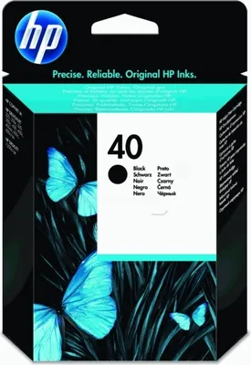 Immagine prodotto di HP 40 - 51640AE - Cartuccia di inchiostro / Zwart (42 ml)