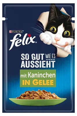 Image de FELIX, aussi bon qu'il en a l'air, en gelée, avec du lapin, 26 x 85g