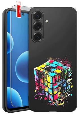 Imagen del producto de Fundas para el Samsung A27 5G: diseños | Funda de silicona mate + cristal 9H