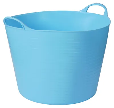 Image de EDUPLAY 160286 Bac 38 L haut, Ø 45 x 33 cm, bleu clair