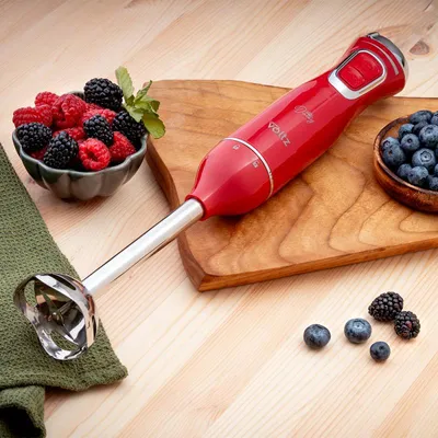 Obrázok produktu pre Mixr Oliver Voltz Daisy OV51112W, 800 W, nerezov oce, 2 rchlosti, Turbo, erven