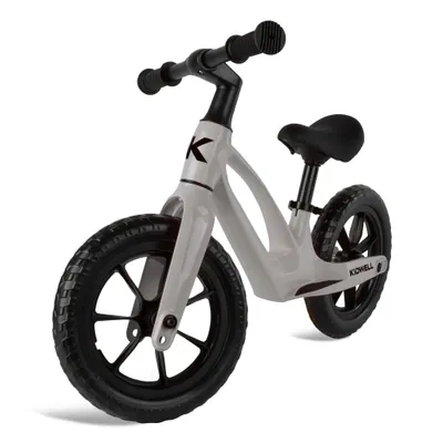 Produktbild von COIL Fahrrad-Laufrad, Lauflernrad, Kinderlaufrad, Rutscher, Balance Bike, Rahmen aus Magnesiumlegierung, Reifen aus EVA-Schaum, Gewicht: 2,8 kg, Grau