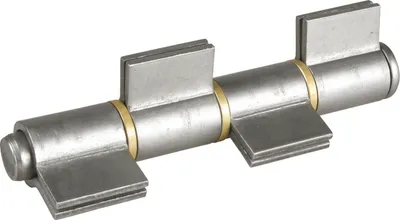 Image de Bande à souder en 4 parties lobes en I 408C, longueur de bande 180 mm, ø 28 mm, acier brut