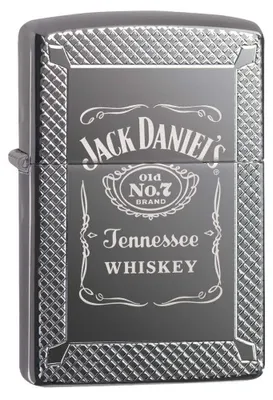 Produktbild von Zippo Sturmfeuerzeug - Jack Daniels, Black Ice, Deep Carve-Laser Engrave - Nachf
