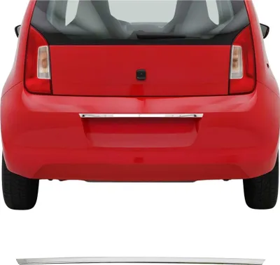 Image de Garniture de Hayon Coffre pour Skoda Citigo 2011-2025 acier inox
