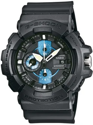 Produktbild von Casio G-Shock Uhr GAC-100-1A2ER Analog Uhr schwarz