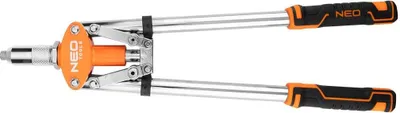 Zdjęcie produktu dla NEO TOOLS Nitownica czołowa do nitów stalowych i aluminiowych 3.2/4.0/4.8/6.0/6.4 mm