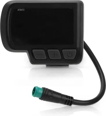 Image de Compteur à écran LCD En06 étanche avec affichage de la vitesse via USB - Pièce pour vélo électrique 24 V, 36 V, 48 V - Instrument de conversion pour vélo - Vélo électrique