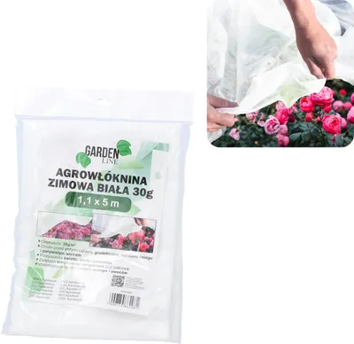 Obrázek produktu pro Agro-Textilie 1.1X5M zimní/jarní bílá 30G