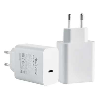 Obrázok produktu pre Blackview 45W nabíjačka USB C, rýchlonabíjačka, napájací adaptér USB-A pre Blackview/Samsung Galaxy/iPhone, iPad, Xiaomi, univerzálna rýchlonabíjačka
