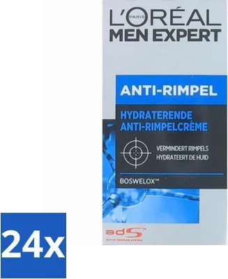 Produktbild von L'Oréal Men Expert Stop Falten Tagescreme 50 ml - Vorteilspack - 24 Stücke