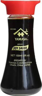 Produktbild von [ 150ml ] YAMASA Sojasauce aus Japan / natürlich gebraut / Tischflasche / SOY SAUCE