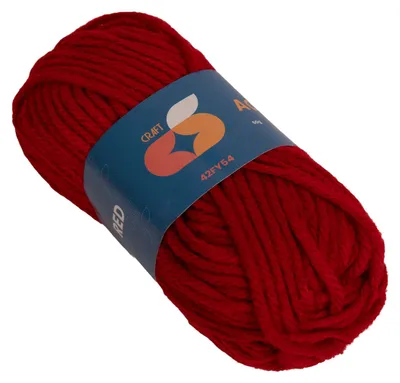 Obrázok produktu pre Colorations – Akrylová priadza 4 mm – 50 g – Červená