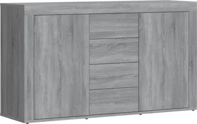 Produktbild von vidaXL Sideboard Grau Sonoma 120x36x69 cm Holzwerkstoff