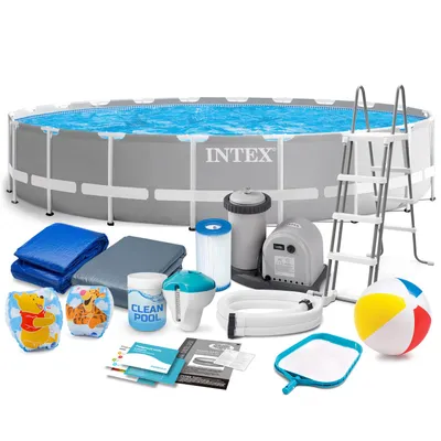 Immagine prodotto di Cornice da giardino per piscina 610 x 132 cm 18in1 set INTEX 26756