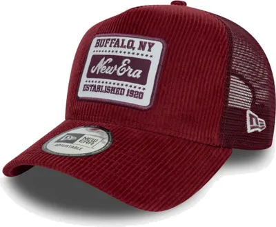 Produktbild von New Era 9FORTY A-Frame Trucker Cap Script Logo Patch Cord red