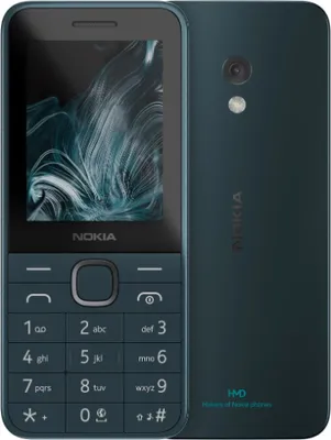 Zdjęcie produktu dla HMD Nokia 225 (2024), Klasyczny, Dual SIM, 6,1 cm (2.4"), 0,3 MP, 1450 mAh, Ciemny Niebieski