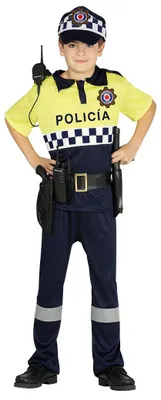 Produktbild von Guirca Kinder Polizei Kostüm 3-4 Years 3-4 Years