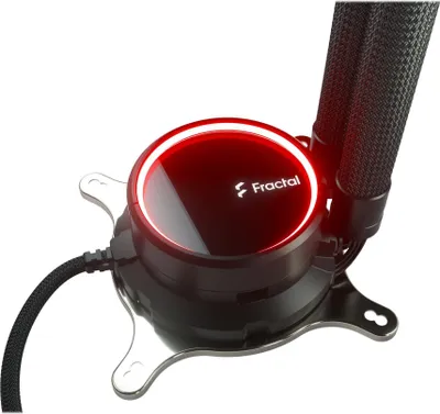 Produktbild von Fractal Design Celsius+ S28 Prisma, All-in-One-Flüssigkeitskühler, Schwarz, Weiß