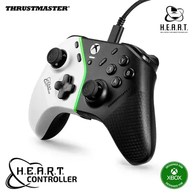 Obrázek produktu pro Thrustmaster H.E.A.R.T., Gamepad, PC, Xbox One, Xbox One S, Xbox One X, Xbox Series S, Xbox Series X, Tlačítko Zpět, Směrový kříž, Směrová tlačítka, Tlačítko Start, Digitální, Kabel, USB