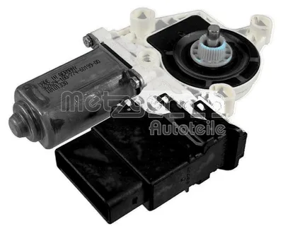 Image de Moteur électrique de lève-vitre arrière gauche METZGER pour, entre autres, la VW TIGUAN