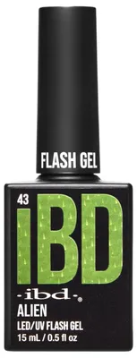 Image de ibd FLASH GEL ALIEN - 15 ml - Vernis LED/UV, couleur verte